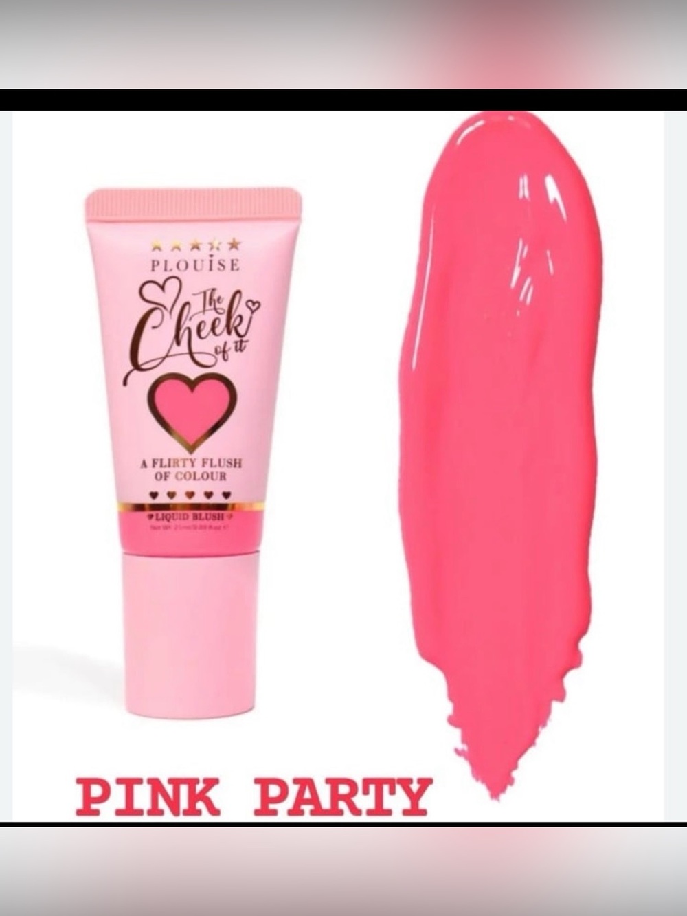 PLOUISE The Cheek Of It Liquid Blush - Pink Party - Picture 2 of 5